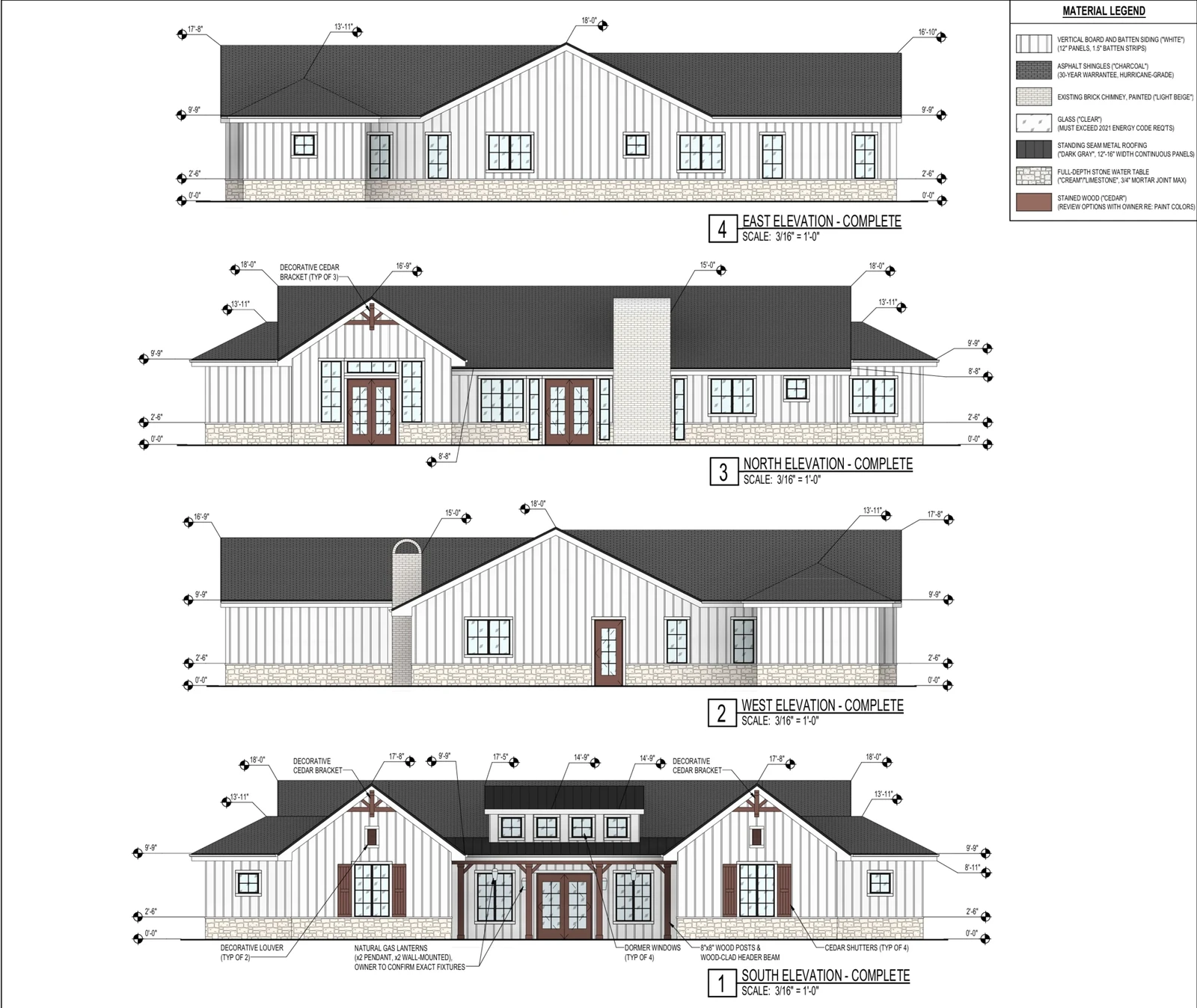 Residential Remodel: Proposed Elevations